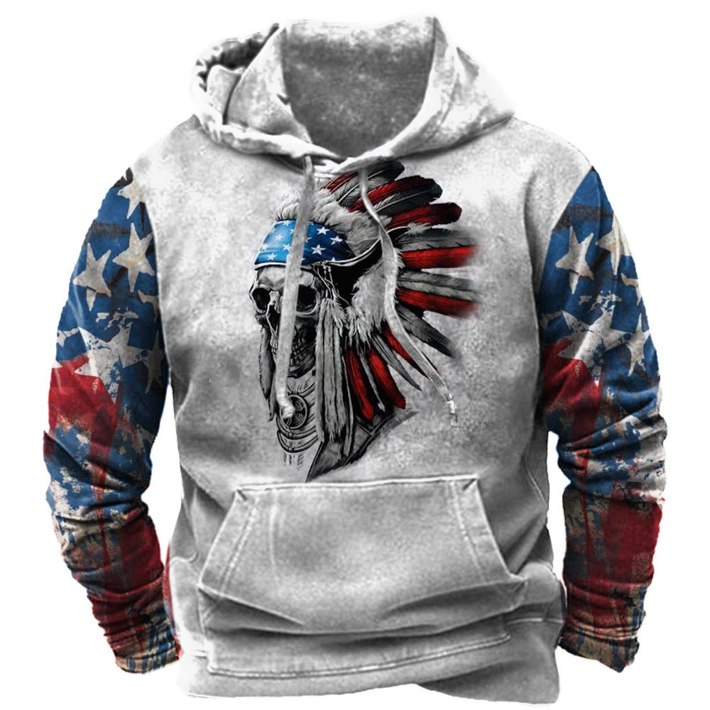 3D Printed Men's Sweater - Modern Digital Design for Stylish Men