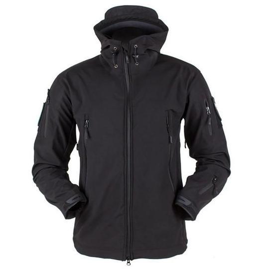 Soft Shell Windproof Jacket for Men - Hooded, Windproof Soft Shell Jacket