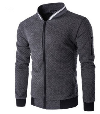 Stand Neck Jacket for Men - Stylish and Comfortable Outerwear