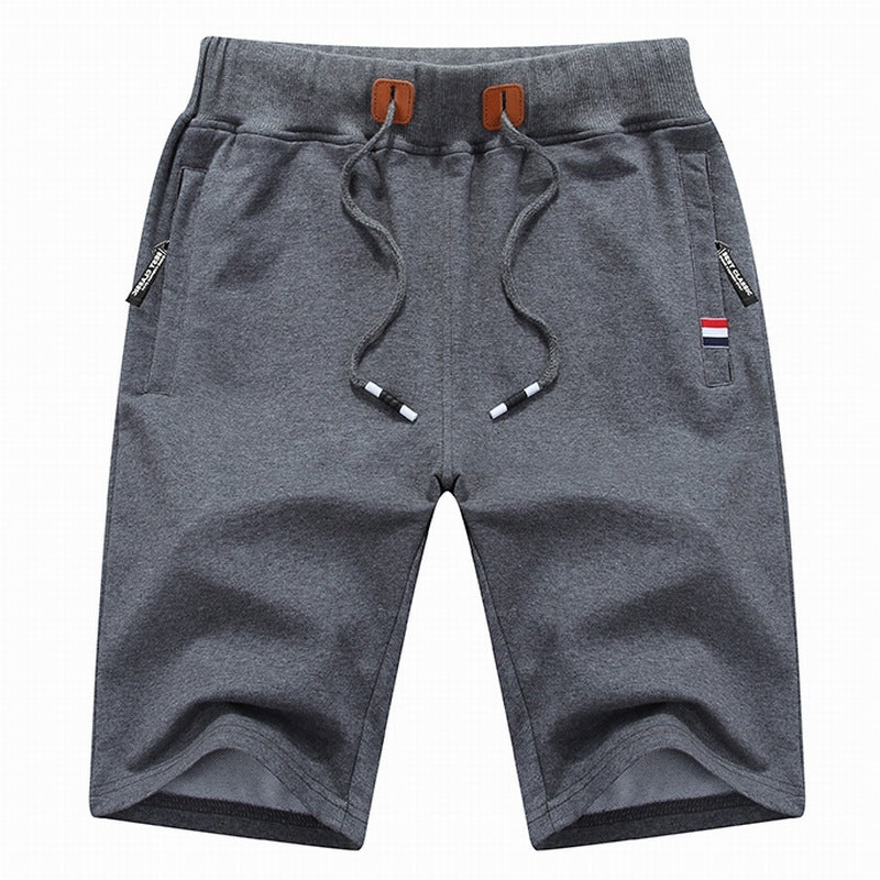 Men's Shorts Casual Classic Fit Drawstring Summer Beach Shorts With Elastic Waist And Pockets - TWENTY ONE SEVEN