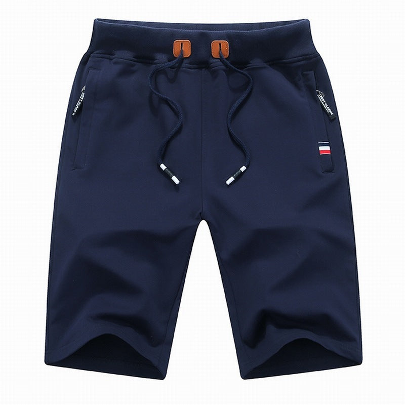 Men's Shorts Casual Classic Fit Drawstring Summer Beach Shorts With Elastic Waist And Pockets - TWENTY ONE SEVEN
