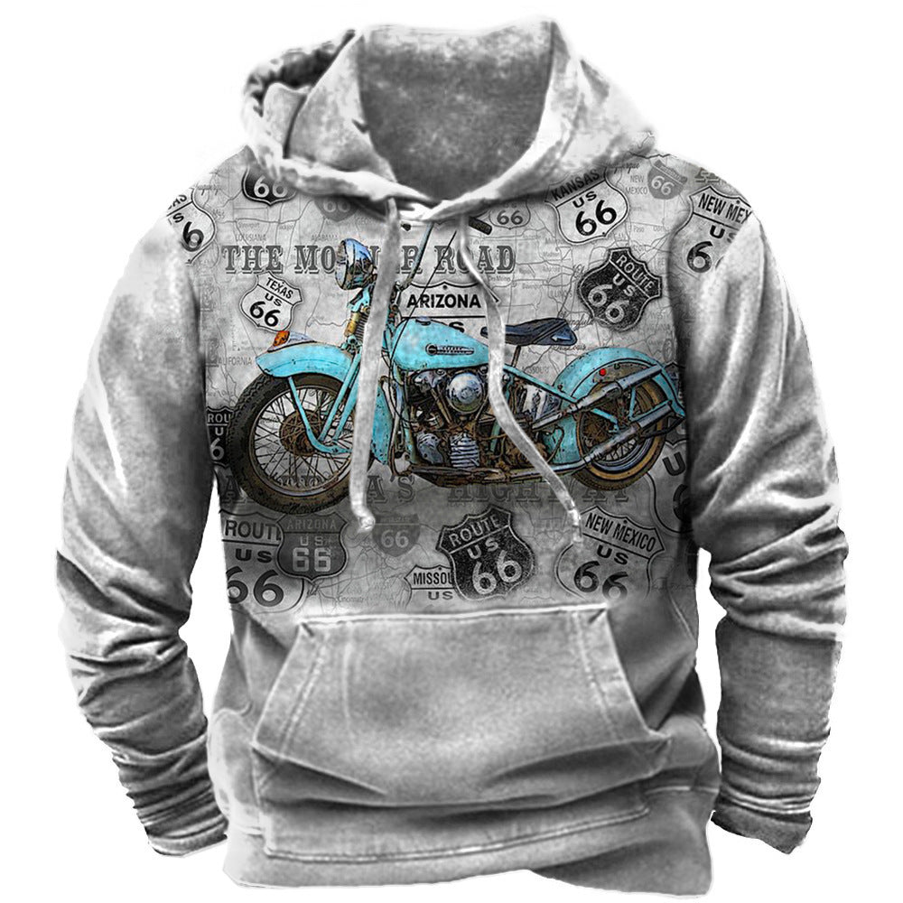 3D Printed Men's Sweater - Modern Digital Design for Stylish Men