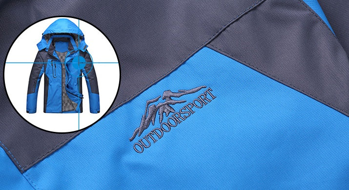 New Outdoor Men's Autumn Jacket - Single-Layer Genuine Couple Jacket