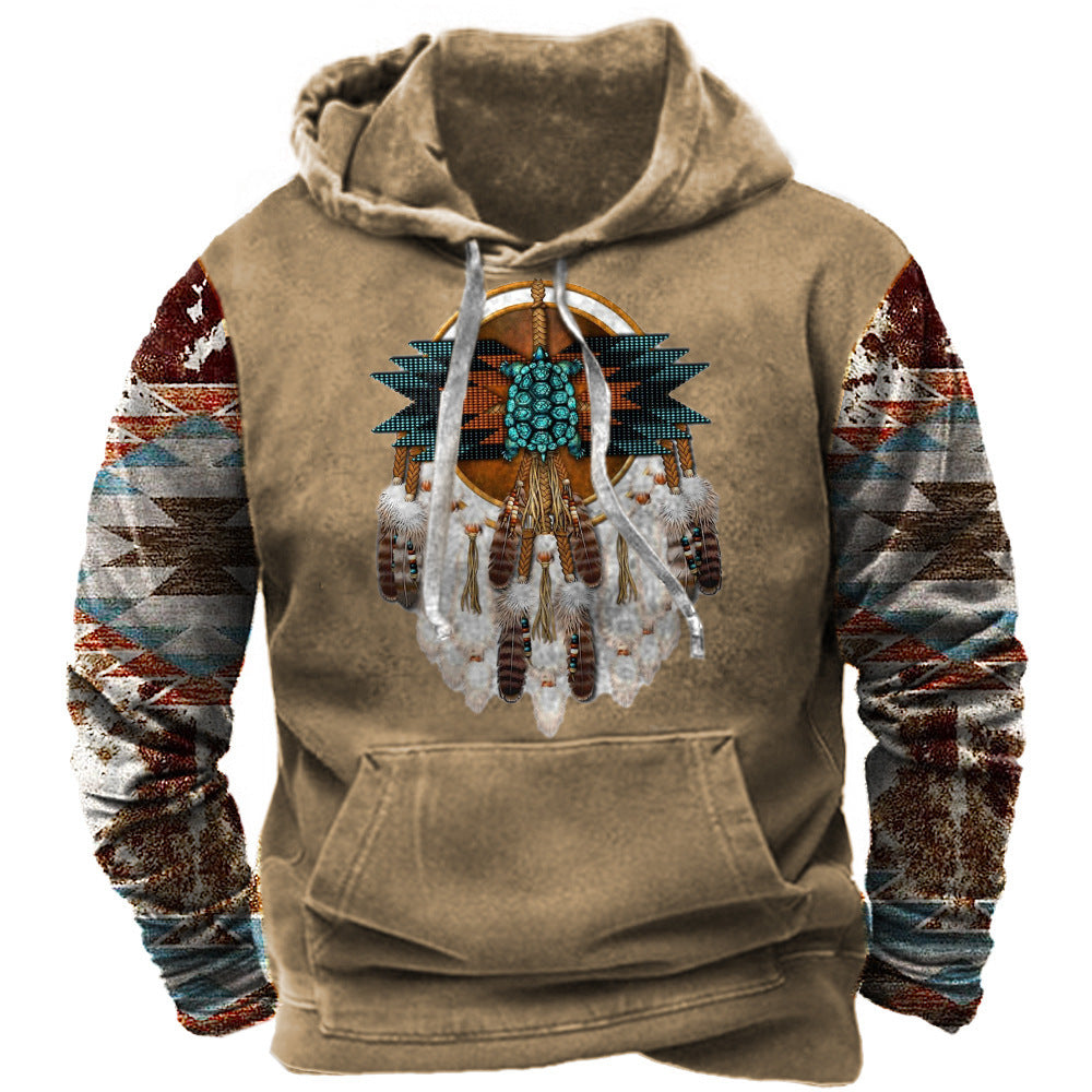 3D Printed Men's Sweater - Modern Digital Design for Stylish Men