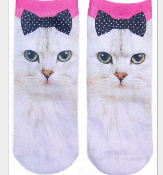 3D Printing Cartoon Socks - Creative Flip Flop Design for Men and Women