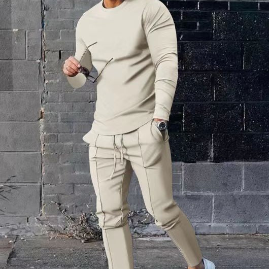 3D Printed Casual Suit - Fashionable 3D Digital Printing Two-Piece Set