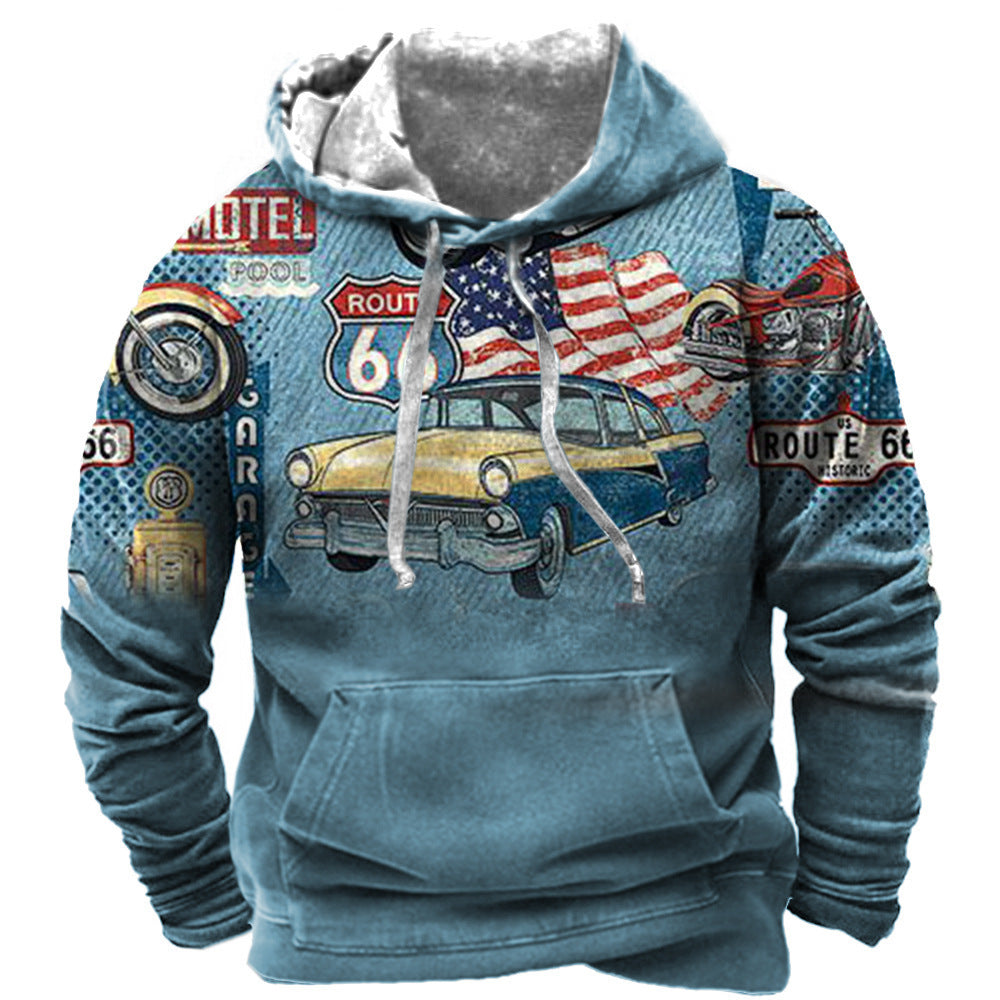 3D Printed Men's Sweater - Modern Digital Design for Stylish Men