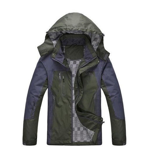 New Outdoor Men's Autumn Jacket - Single-Layer Genuine Couple Jacket
