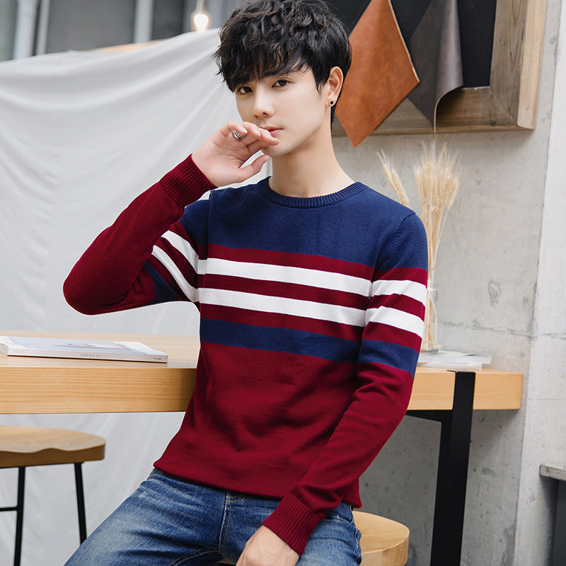 Men's Korean Knitwear Sweater Trend