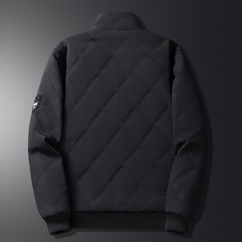 Autumn and Winter Fleece Lined Coat Men for Ultimate Warmth