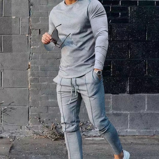 3D Printed Casual Suit - Fashionable 3D Digital Printing Two-Piece Set