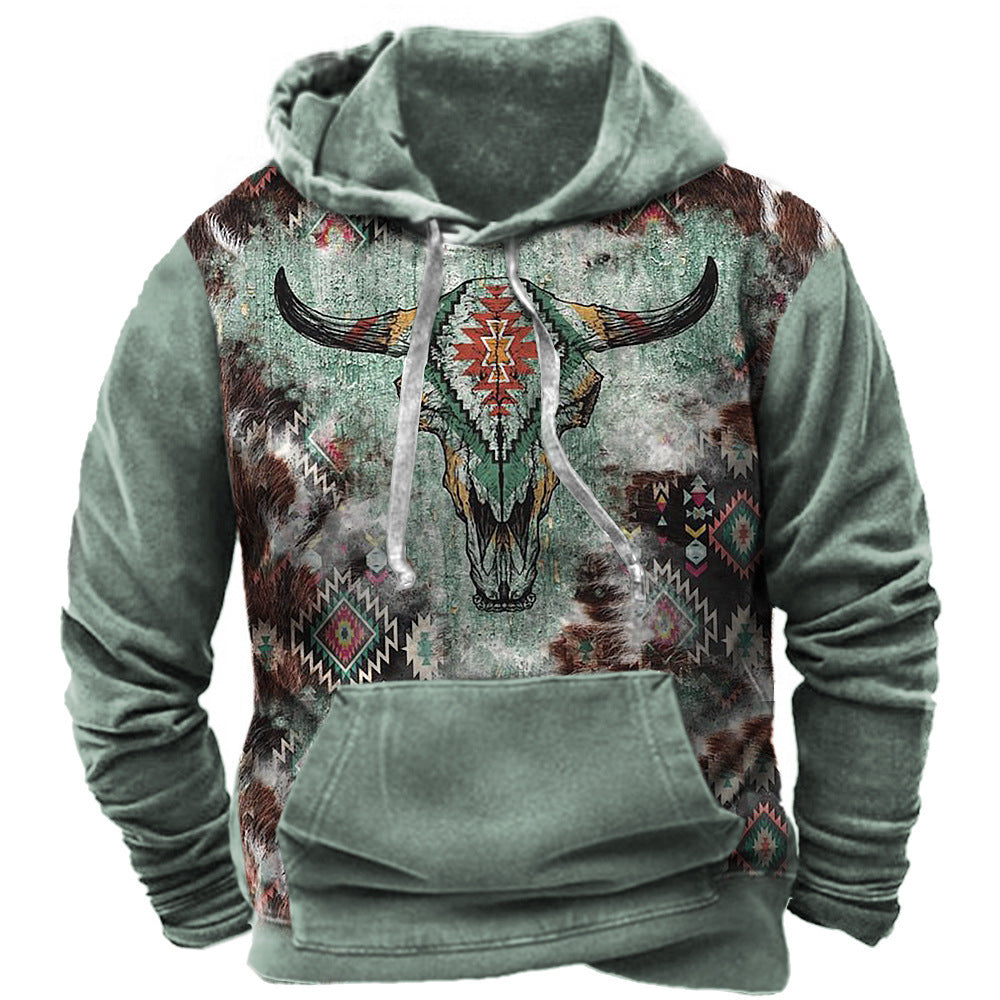 3D Printed Men's Sweater - Modern Digital Design for Stylish Men