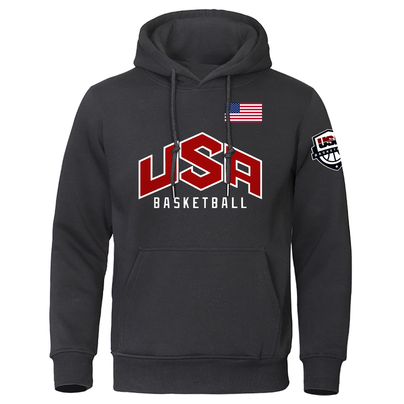 Athlete Sports Hoodie Men - Performance Print Hoodie for Active Wear