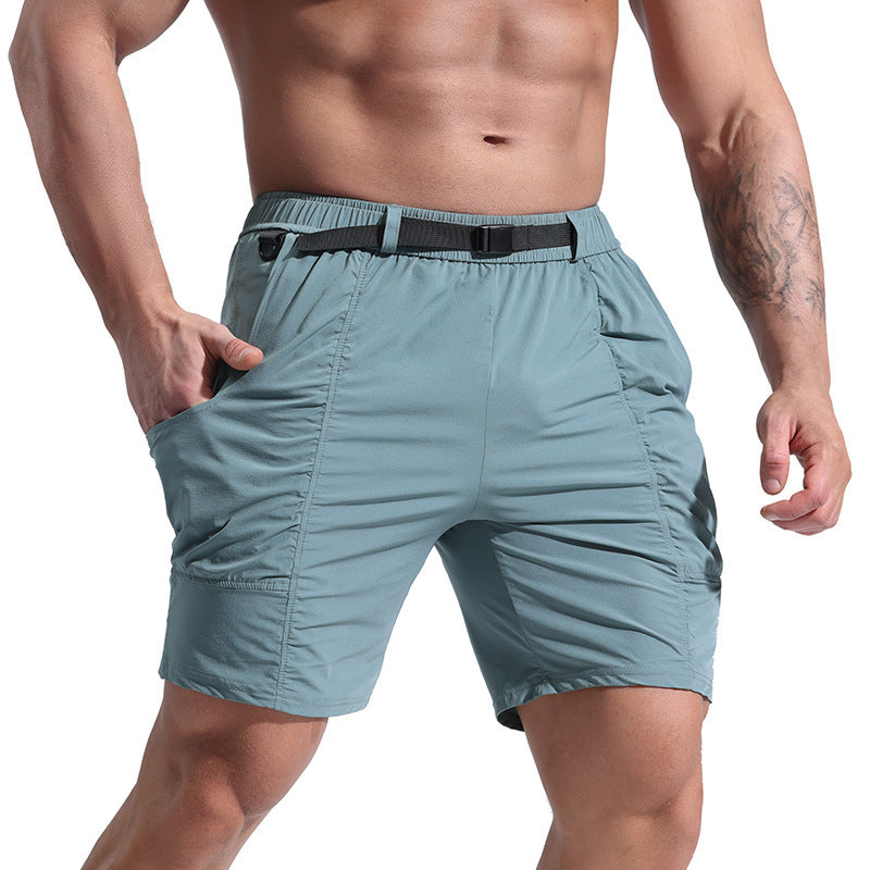 Athletic Shorts For Men With Pockets And Elastic Waistband Cargo Shorts - TWENTY ONE SEVEN