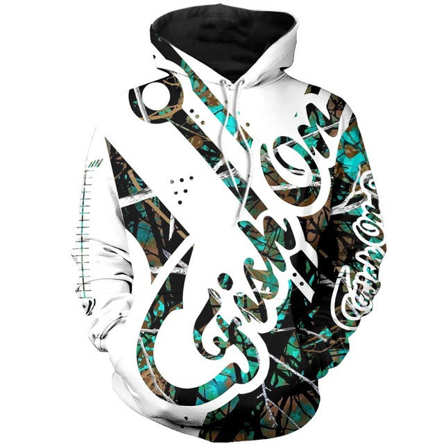 Animal Print Hoodies for Men - Cool Animal Print Street Trend