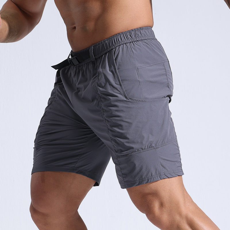 Athletic Shorts For Men With Pockets And Elastic Waistband Cargo Shorts - TWENTY ONE SEVEN