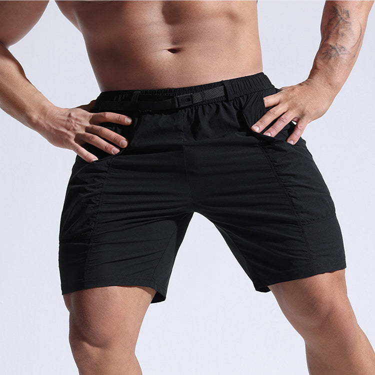Athletic Shorts For Men With Pockets And Elastic Waistband Cargo Shorts - TWENTY ONE SEVEN