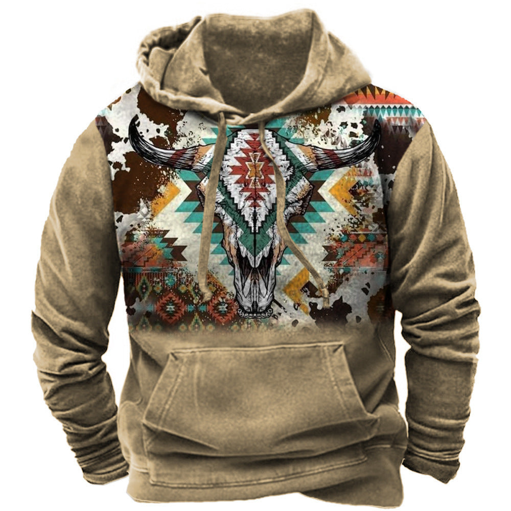 3D Printed Men's Sweater - Modern Digital Design for Stylish Men