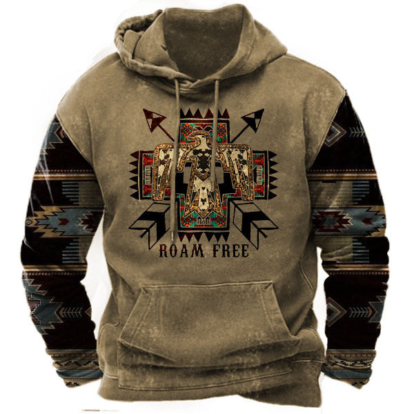 3D Printing Hoodie Men's Street Sports Fashion Sweater