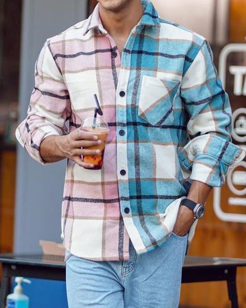 Youth Fashion Jacket with Stylish Lapels and Trendy Prints