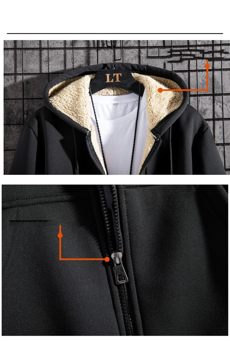 Autumn Winter Cashmere Mens Sweater Loose Fit - Cashmere Mens Sweater