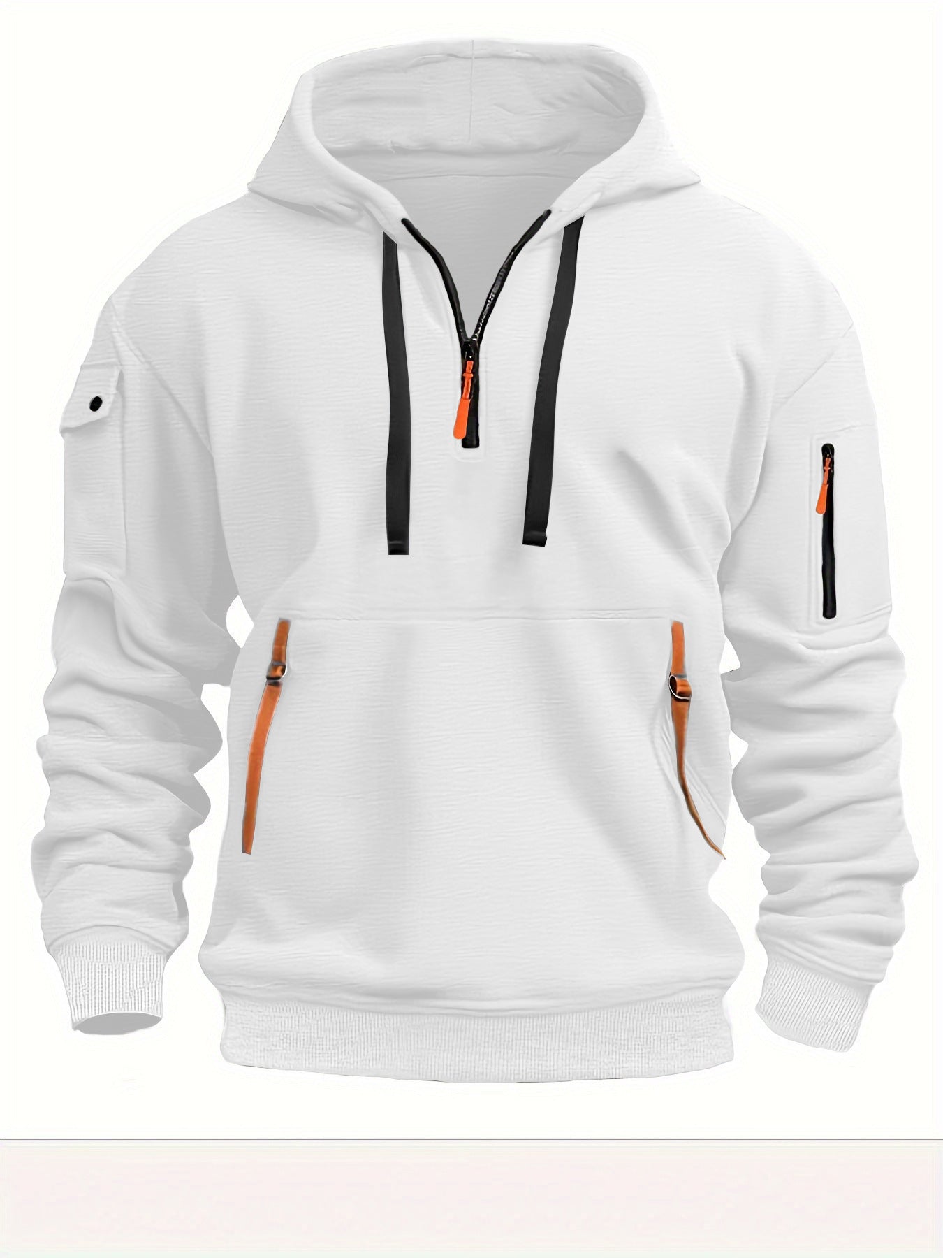 Dropped Shoulder Hooded Sweatshirt Men's Women's Plus Size Loose Pullover Fashion Sweatshirt - TWENTY ONE SEVEN