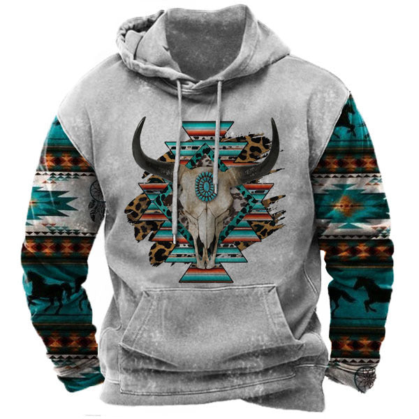 3D Printing Hoodie Men's Street Sports Fashion Sweater