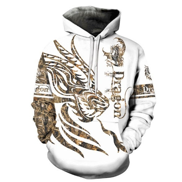 Animal Print Hoodies for Men - Cool Animal Print Street Trend