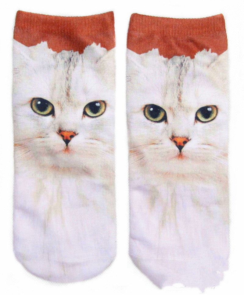 3D Printing Cartoon Socks - Creative Flip Flop Design for Men and Women