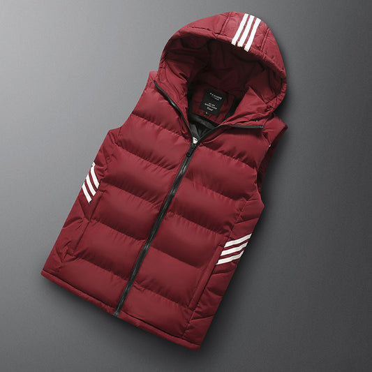 Autumn and Winter Men's Hooded Down Jacket
