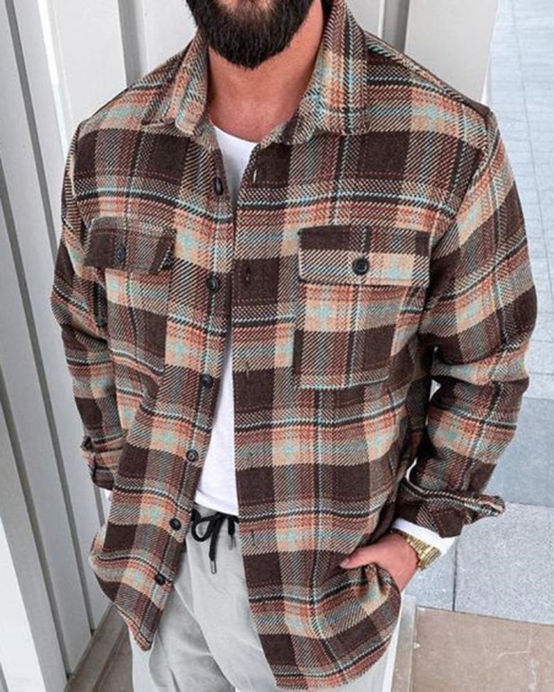 Youth Fashion Jacket with Stylish Lapels and Trendy Prints