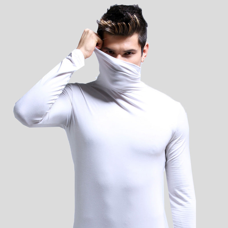 Long Sleeve Thin Tight Thermal Base Shirt Solid Color
