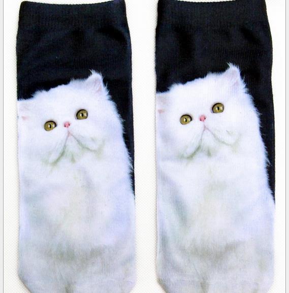 3D Printing Cartoon Socks - Creative Flip Flop Design for Men and Women