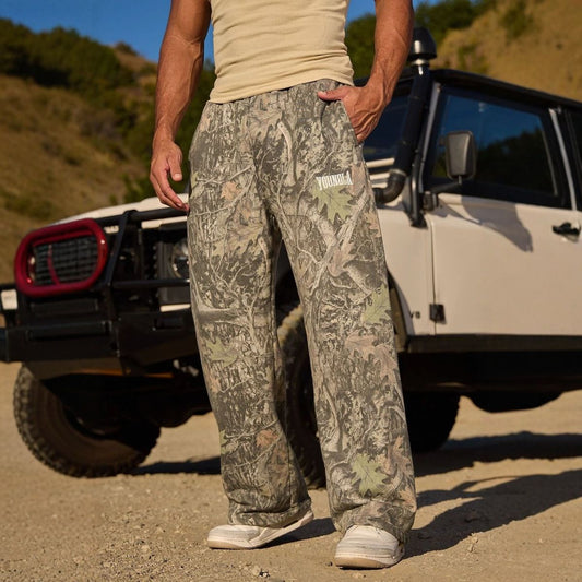 Casual Pants Digital Camouflage Printing Straight-leg Trousers - TWENTY ONE SEVEN