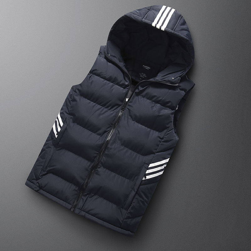 Autumn and Winter Men's Hooded Down Jacket